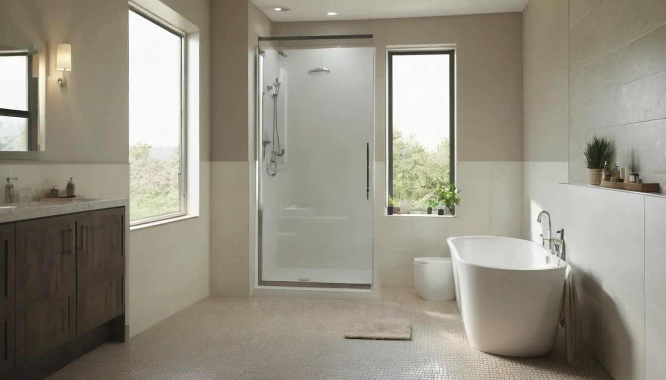 A bright, accessible bathroom with a walk-in tub in a Franklin Lakes home